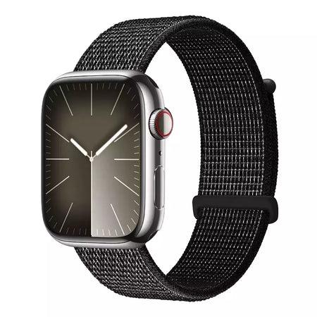 Pulseira de Nylon Respirável para Apple Watch, Alça de Substituição, Ultra 2 1, 49mm, Série 9, 8, 7, 6, 5, 4, 3, SE, 44mm, 45mm, 41 milímetros, 44 milímetros