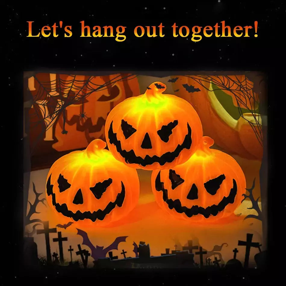 Lanterna de abóbora luz de vela halloween crânio fantasma rosto lâmpada crianças presente para o quarto jardim festa decoração atmosfera luz