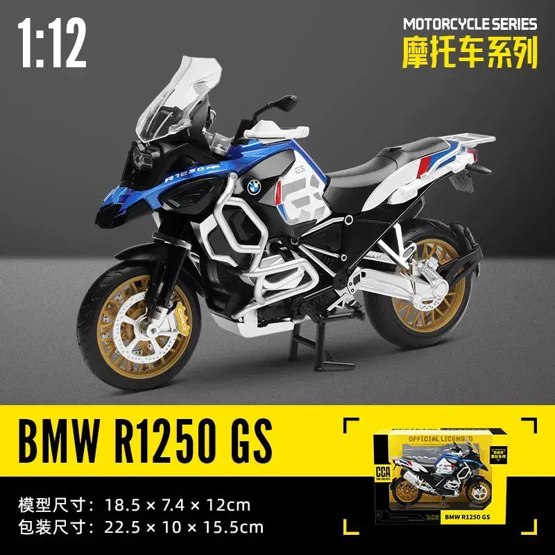 Cca 1:12 suzuki GSX-R1000 liga motocross licenciado modelo de motocicleta brinquedo carro coleção presente produção estática fundição