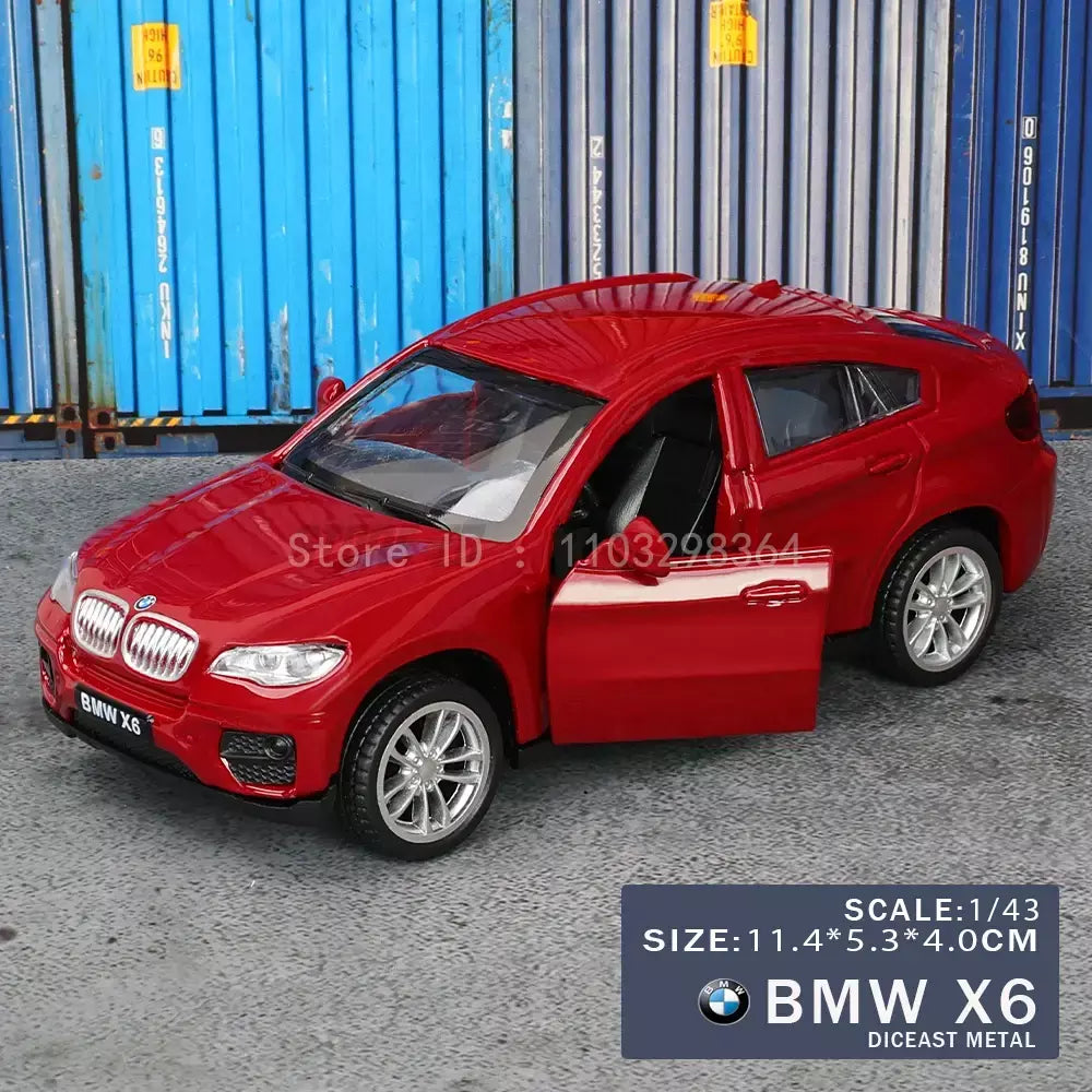 Msz 1:43 bmw m4 e-tron gt aventador modelo de suspensão carro clássico modelo de carro estático liga fundição modelo de carro coleção presente brinquedo