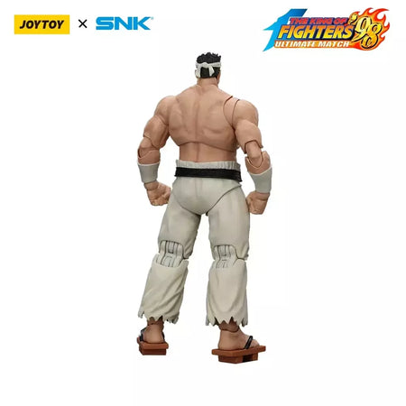 Joyotoy original rei dos lutadores 98um figura de ação kof 98um ikari guerreiros equipe herói 1/18 jogo estatueta modelo brinquedos personalizados