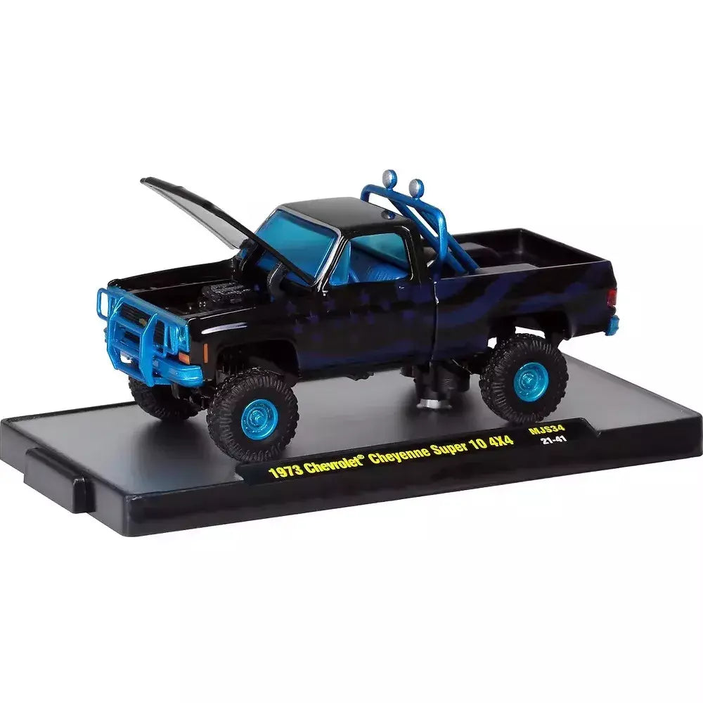 1 \ 64 m2 máquinas liga modelo de carro brinquedos 1:64 aw bburago 1973 chevolete cheyenne 10 diecast metal veículo em miniatura brinquedo presentes