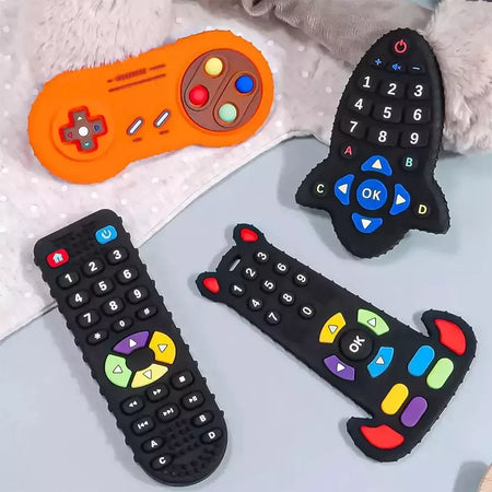 Bebê dentição brinquedos silicone mordedor mordedor mordedores para desenvolvimento de bebês chocalho bebê recém-nascido infantil sensorial brinquedos do bebê 0-3-6-12 m
