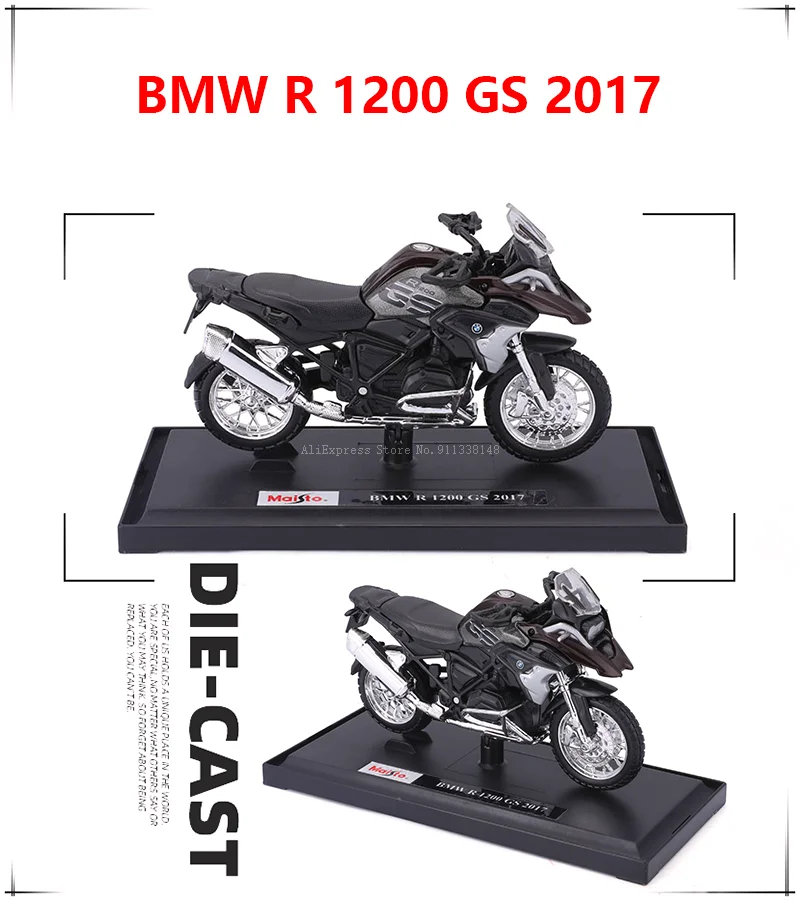 Maisto 1:18 bmw 1250gs r ninet scrambler tanque de combustível liga modelo da motocicleta genuíno estático diecast modelo colecionável presente brinquedo