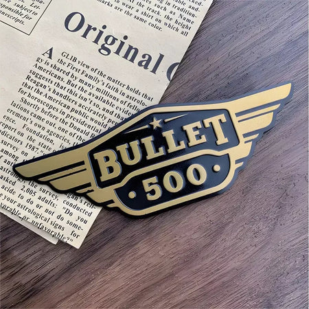 Para harley adesivo e decalques são emblemas de motocicleta retro royal enfield com acessórios decorativos padrão de alumínio adesivos ?