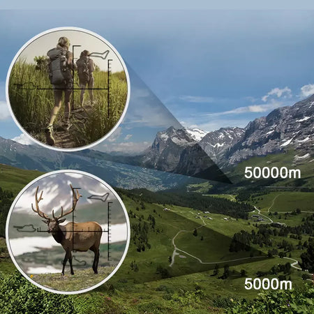 900x25 portátil hd zoom 5000m/50000m binóculos telescópio poderoso dobrável visão de longa distância caça acampamento ao ar livre esportes