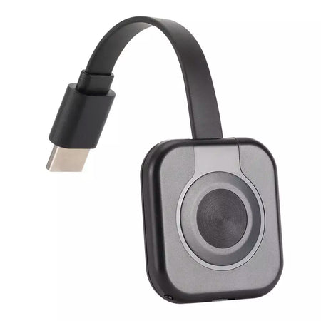 Projetor portátil para celular, wi-fi, sem fio, compatível com hdmi, espelhamento, adaptador de exibição de tela, transmissão de vídeo
