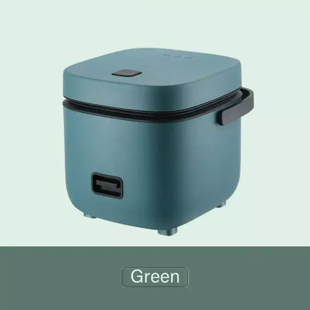 Mini panela de arroz automática, cozinha doméstica, máquina de cozinhar elétrica, 1-2 pessoas, aquecedor de alimentos, vaporizador, 1,2l, panela de arroz pequena