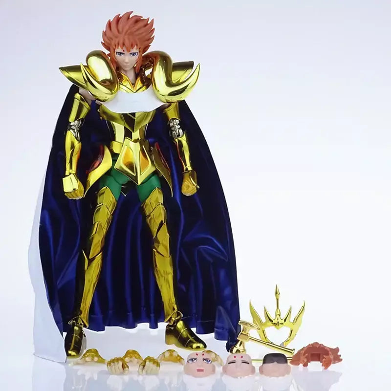 RH Omega Modelo Saint Seiya Mito Pano EXM Aries KiKi Cavaleiros do Zodíaco Figura de ação em estoque