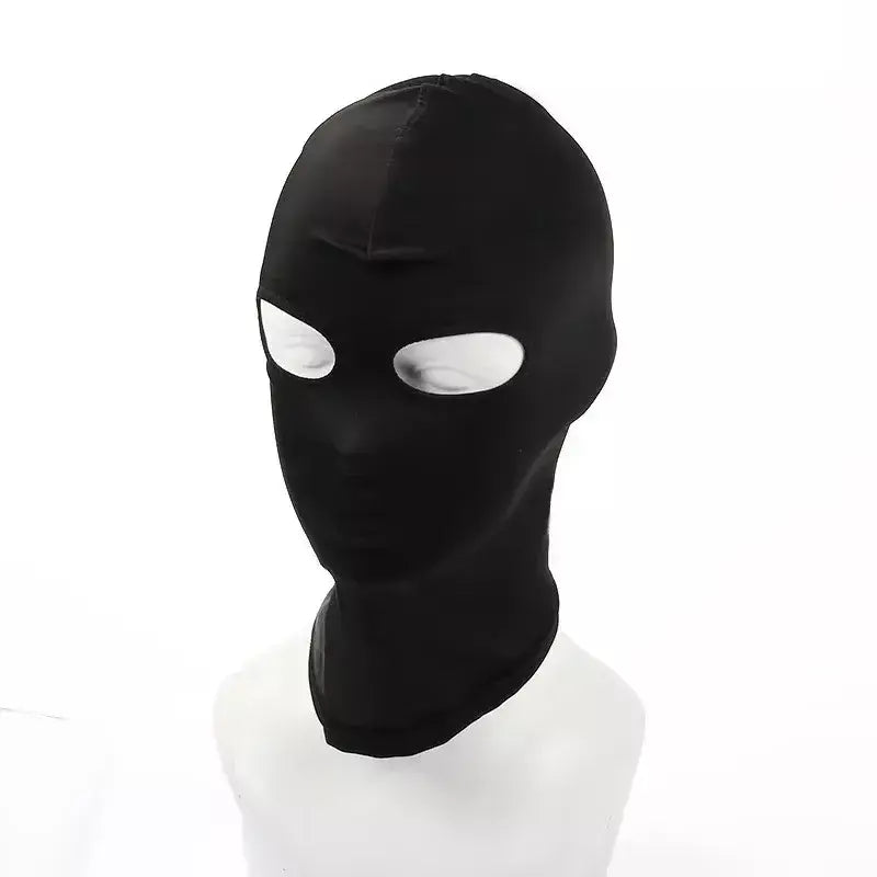Balaclava elástica unissex padrão sem costura capuzes fetiche para halloween cosplay festa chapéu tático máscara facial jogos