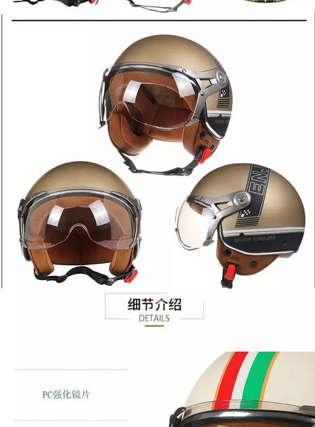 França estilo profissional capacete da motocicleta moto scooter rosto aberto casque dirt bike capacete homem mulher leve jet capacete