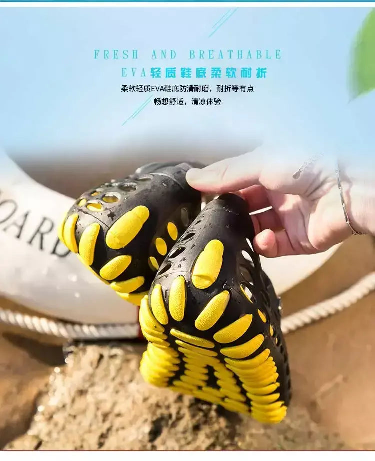 Unissex ao ar livre aqua sapatos casais férias sapatos de praia sandália multifuncional 35-45 #