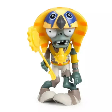 Plantas vs zumbis figura de ação gargantuar dr. zumbi conehead balde de futebol yeti figuras presentes de aniversário crianças brinquedo para meninos