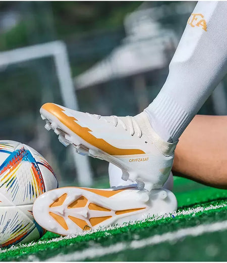 Tênis de treinamento interno profissional para homens, sapatos de futebol originais, botas de campo, ao ar livre, grampos sociais, rápidos