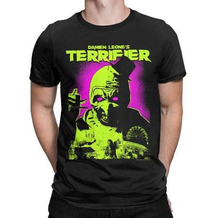 Terrificantes olhos brilhantes arte camiseta masculina novidade puro algodão camisetas crewneck manga curta camisetas roupas tamanhos grandes