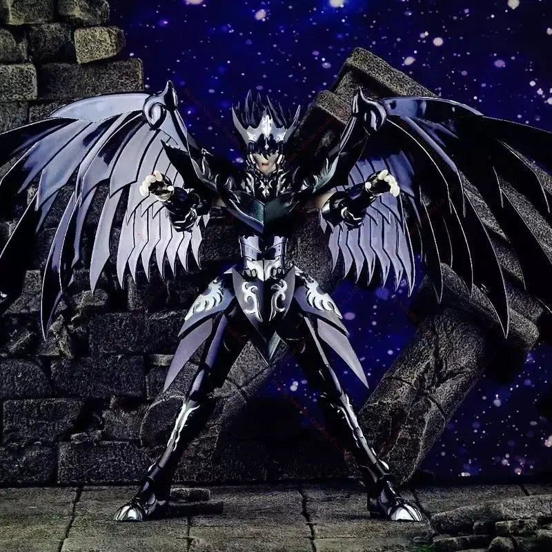 MST Saint Seiya Myth Cloth EXM/EX Metal Bennu Kagaho Hades Specters Surplice Lost Canvas/LC Cavaleiros do Zodíaco Figura de ação
