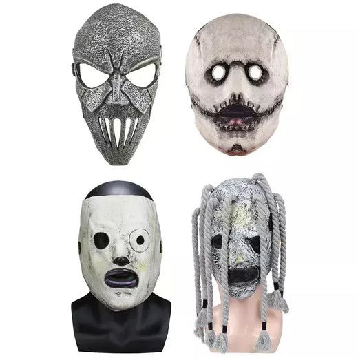 Mick máscara banda deslizamento cosplay nó acessórios de fantasia joey roleplay fantasia headwear masculino halloween masquerade capacete masculino