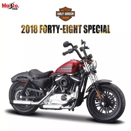 Maisto 1:18 Harley-Davidson 2018 Quarenta e Oito Especial Auseraliou Ver Modelo de carro de motocicleta em liga Vários estilos para escolher