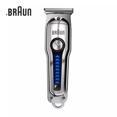 Fang elétrico cabeleireiro cabeça empurrador para homens, aparador de precisão do cabelo, aparador de barbear, original, Fang Braun, 9013