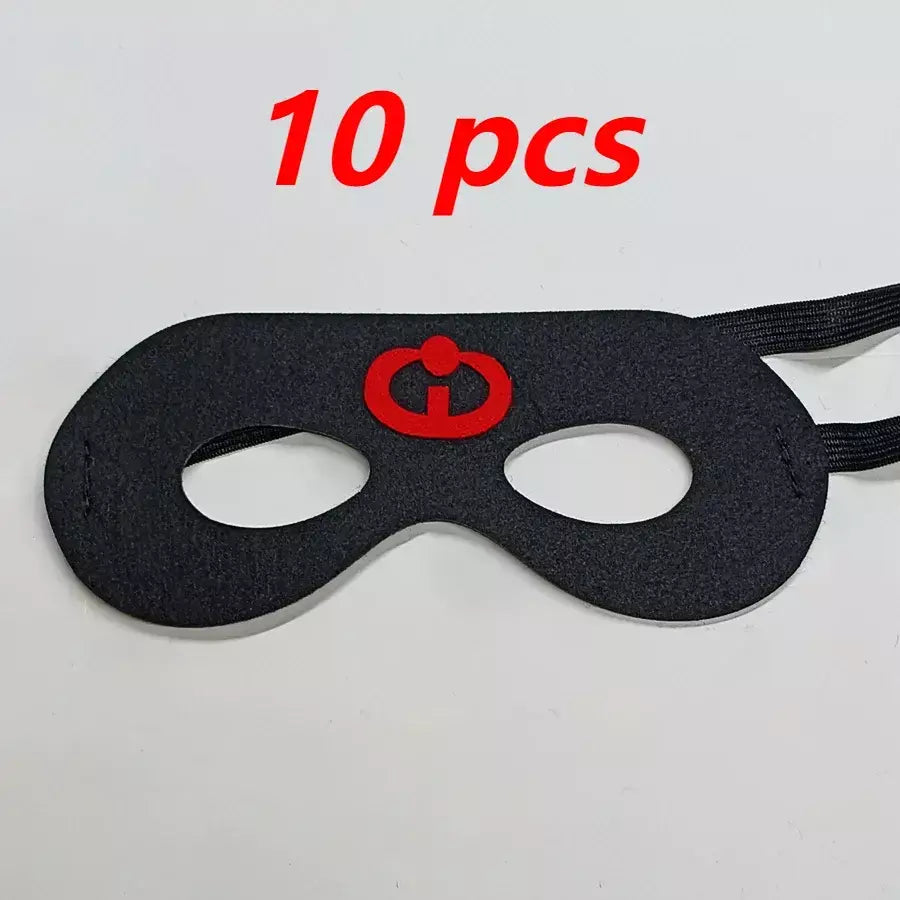 10 pçs/set disney mavel homem-aranha super herói máscaras de halloween congelado cosplay máscara presentes de natal festa de aniversário traje para criança