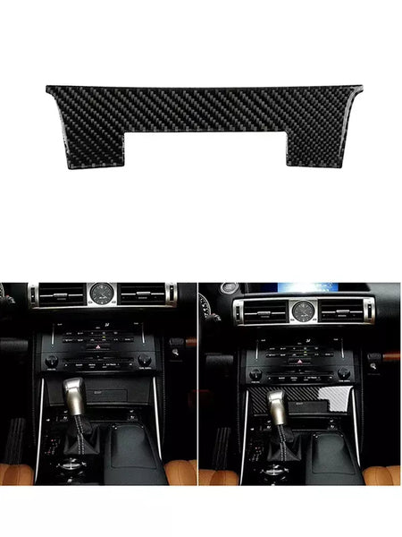 Material De Fibra De Carbono Adesivos, Auto Molduras Interiores, Tira Decorativa, Acessórios Do Carro, Lexus IS250 IS250C IS300 2014-2018