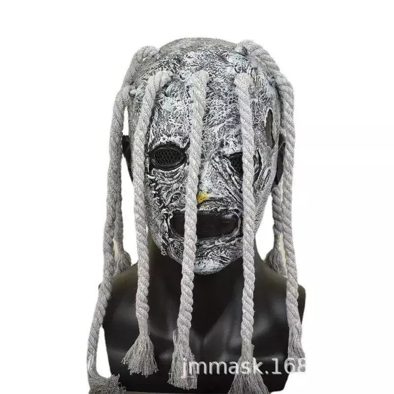 Joey Roleplay Fantasia Headwear para homens, máscara Mick banda, Slip Knot traje acessórios, Halloween Masquerade, capacete masculino