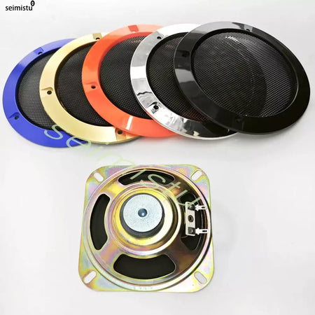 Grade de alto-falante arcade 4 tamanhos 12cm, rede de cobertura cromada, faça você mesmo, áudio e vídeo, jogos de arcade, gabinete, peças de pinball, máquina de venda automática