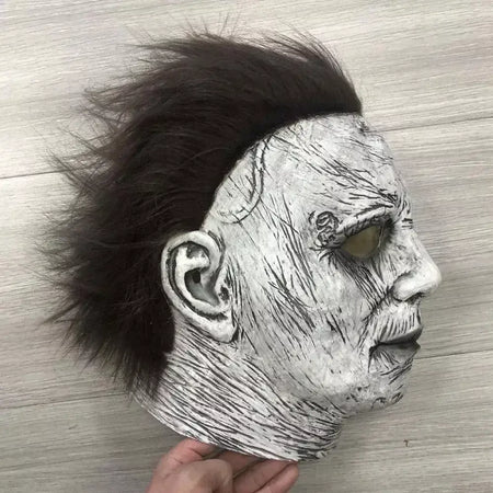 Michael bloody assassino outfits myers cosplay traje anime halloween para adultos das mulheres dos homens cos macacão máscara de terror traje de festa