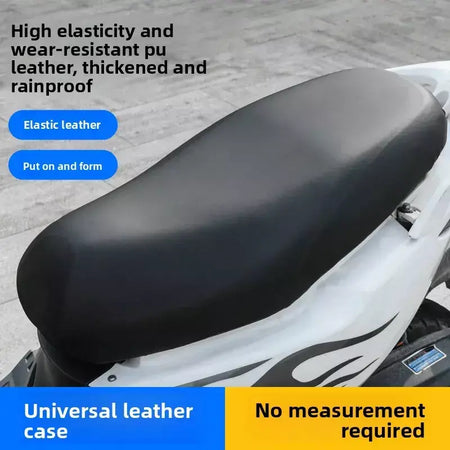 Capa de assento de motocicleta premium, à prova d'água, poeira, à prova de chuva, antiderrapante, respirável, universal, adequado para moto, scooter