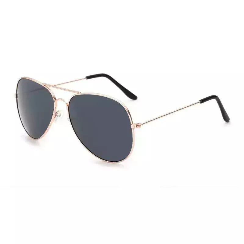 Óculos de sol clássicos Retro Pilot Ocean para homens e mulheres, metal unissex, vermelho, amarelo, 3025, óculos de direção, verão, 2024