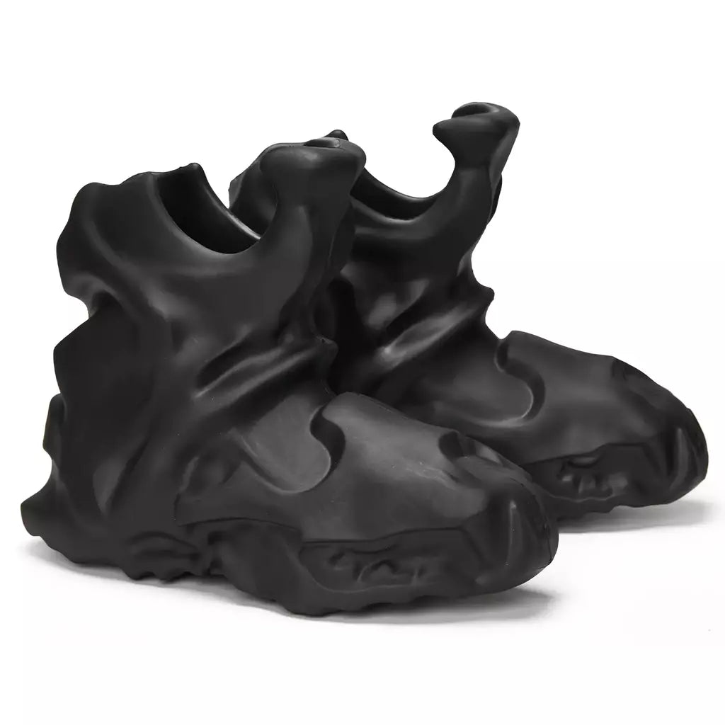 Botas de design único grosso estilo inglês masculino, camada superior high-end, moda luxo, preto, sola grossa, alta qualidade