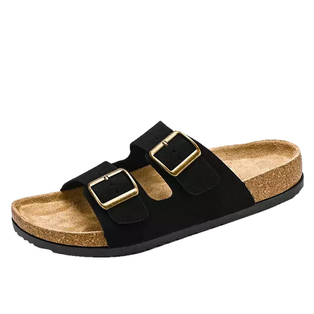 Sandálias masculinas de couro para praia, chinelo confortável, sapatos de marca original, verão 2022