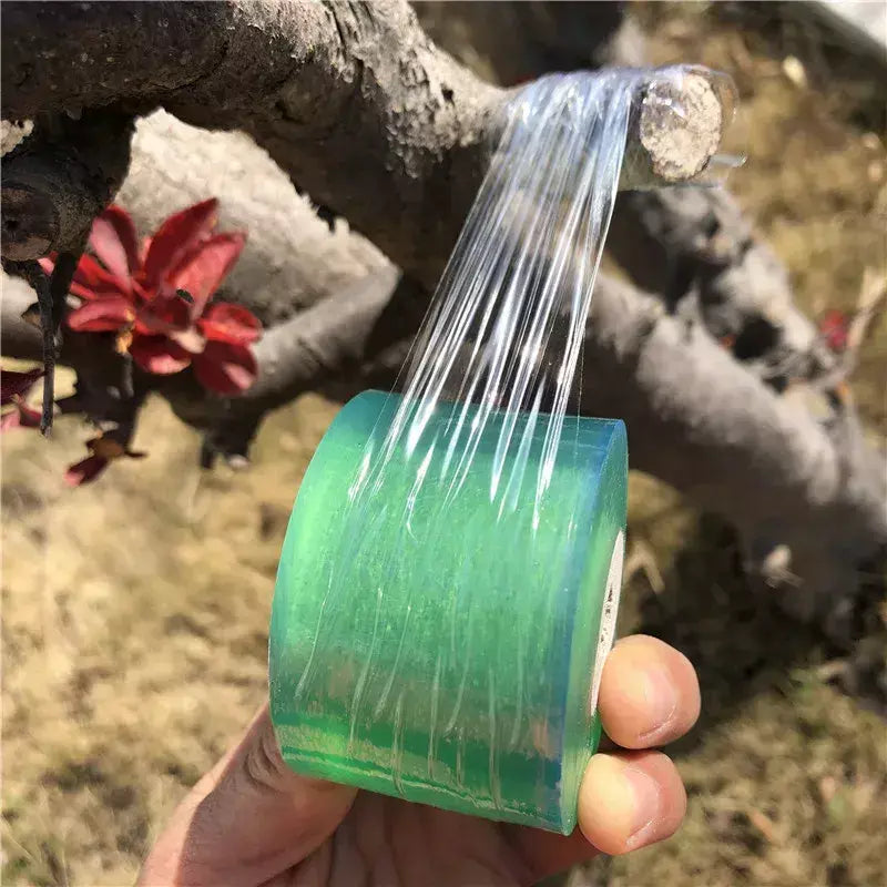 200m barreira de jardim berçário fita extensível enxertia filme enxerto budding barreira floristry podador árvore frutífera berçário reparação filme