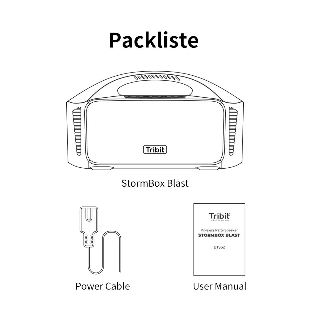 Tribit portátil bluetooth alto-falante 90w stormbox explosão ao ar livre sem fio alto-falante ipx7 à prova dwaterproof água festa acampamento alto-falante 30h playtime