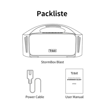 Tribit portátil bluetooth alto-falante 90w stormbox explosão ao ar livre sem fio alto-falante ipx7 à prova dwaterproof água festa acampamento alto-falante 30h playtime