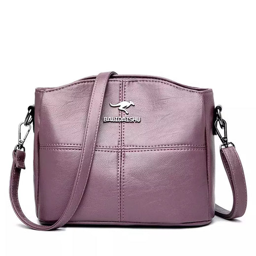 Sacola de couro bordado para mulheres, bolsas femininas, bolsa de ombro, pequenos sacos crossbody, alta qualidade, 2022