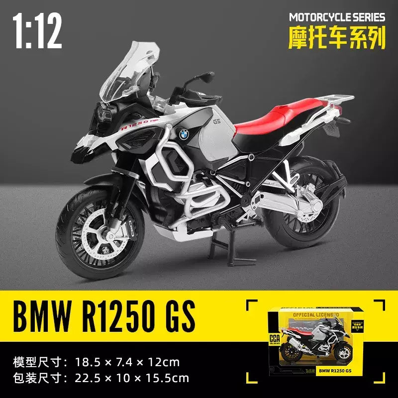 Cca 1:12 suzuki GSX-R1000 liga motocross licenciado modelo de motocicleta brinquedo carro coleção presente produção estática fundição