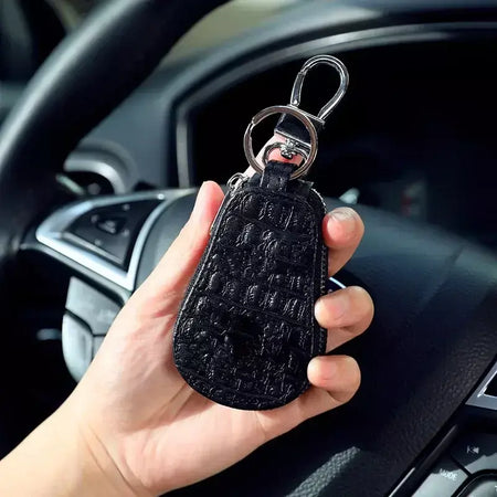 Caso chave do carro dos desenhos animados mickey minnie pato donald decoração anime figura auto chave proteção caso interior ornamento acessórios