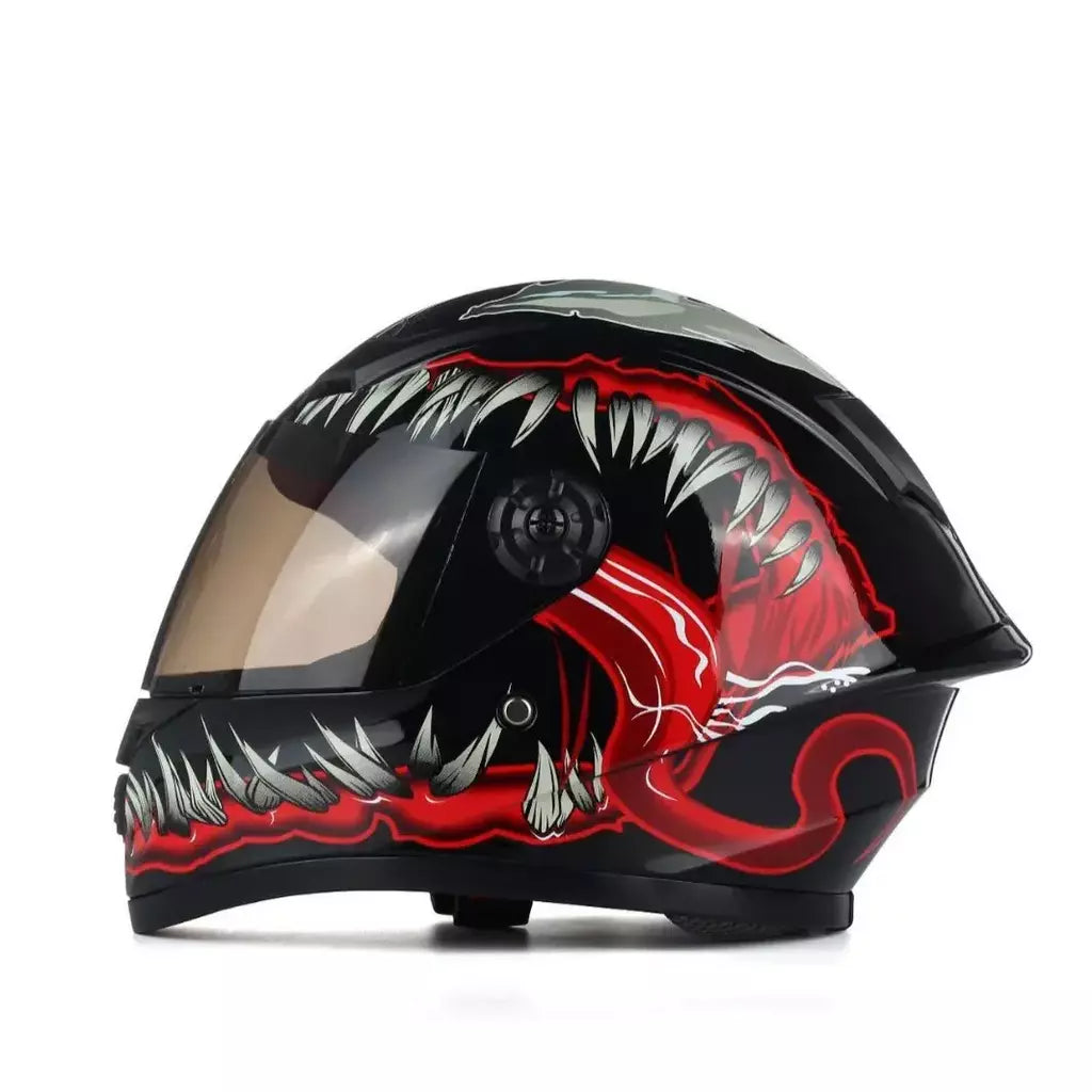 Novo bonito crianças capacete de segurança criança rosto cheio para 4 temporada esportes ao ar livre equitação cabeça ajustável bicicleta motocicleta crianças capacete
