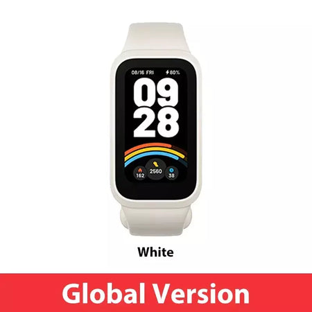 Versão global Xiaomi Smart Band 9 Active 1.47 ''Display 5ATM Modo de vida útil da bateria de 18 dias Monitoramento de saúde e fitness durante todo o dia