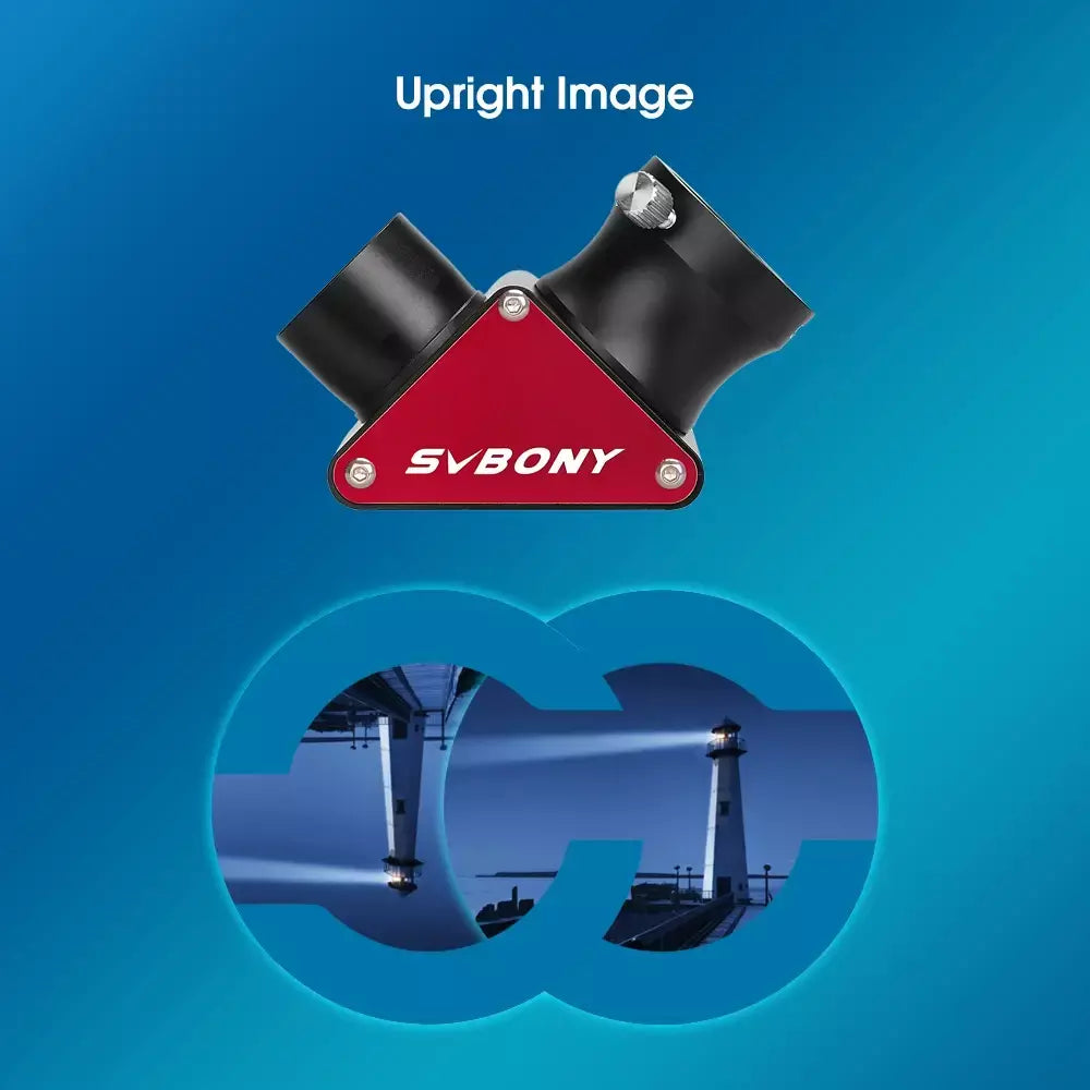 SVBONY SV188P Telescópio 1,25'' 90 graus Espelho dielétrico Diagonal 99% Refletividade Revestimentos dielétricos