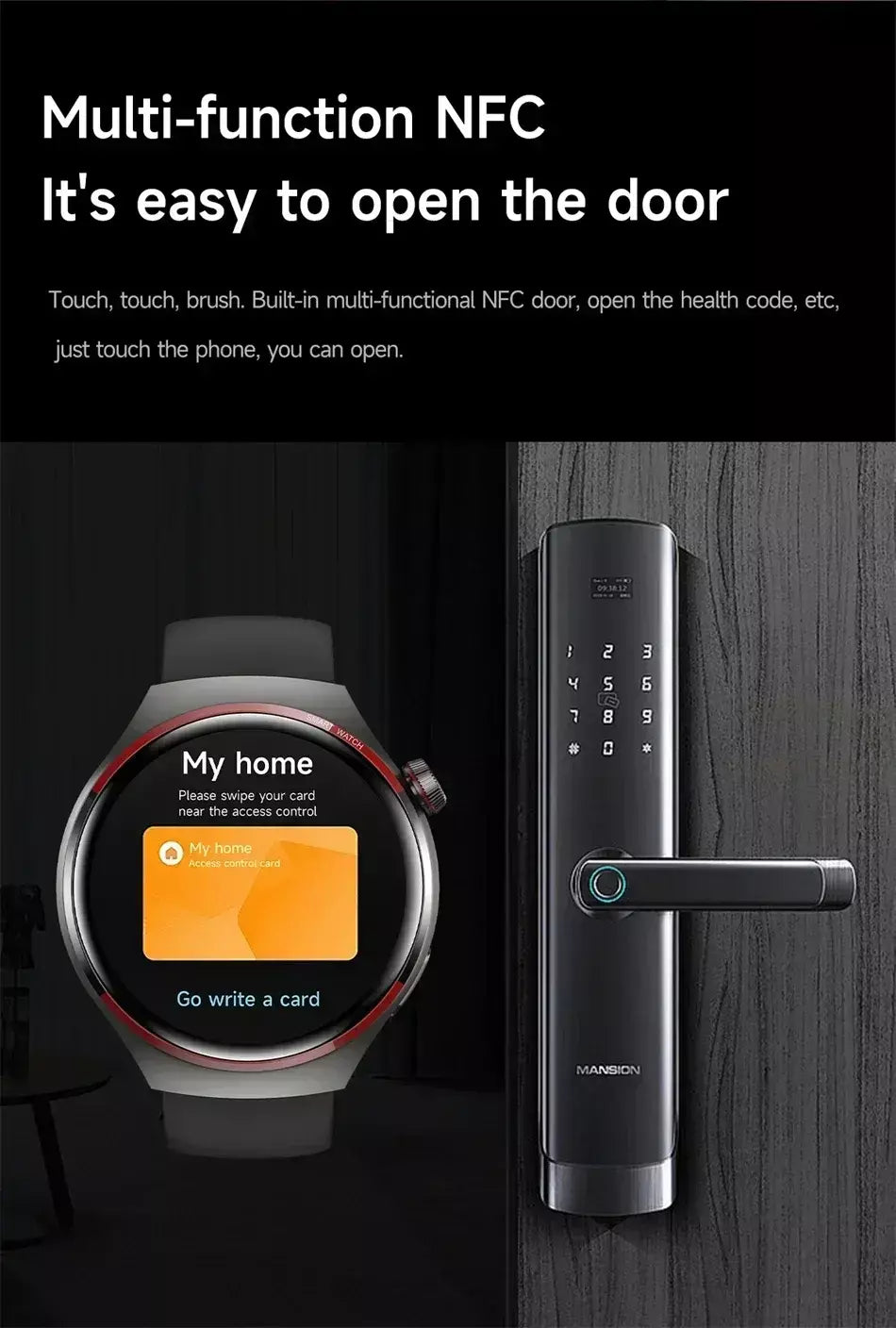 Xiaomi relógio 4 pro relógio inteligente para pro amoled tela hd bluetooth chamada gps nfc freqüência cardíaca esportes smartwatch homem 2024 novo