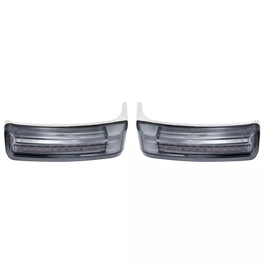 Alforje led para motocicleta, lâmpada de giro, luzes de freio para harley touring road king 97-2022 electra street glide cvo limitado