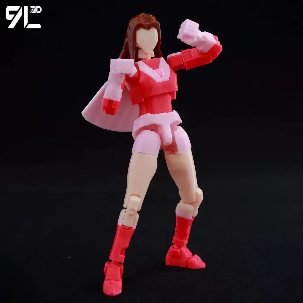 9l3d impresso invincible menino lucky13 manequim13 conquistar lex allen super-heróis anime brinquedos figuras de ação manequim modelo ornamentos