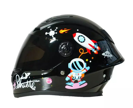 Novo bonito crianças capacete de segurança criança rosto cheio para 4 temporada esportes ao ar livre equitação cabeça ajustável bicicleta motocicleta crianças capacete
