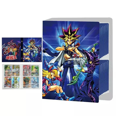 Yu gi oh 5ds yusei fudo 240 cartões álbum mapa carta pasta fichário jogo coleção presente brinquedo jack atlas akiza izinski
