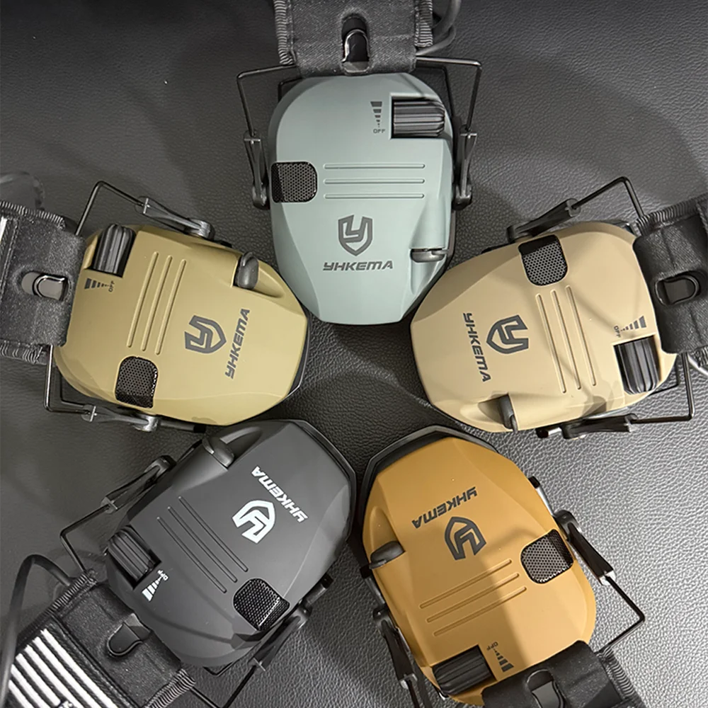 Faixa de arma tiro ativo fone de ouvido fones para caça proteção auditiva eletrônica orelha proteger redução ruído earmuff