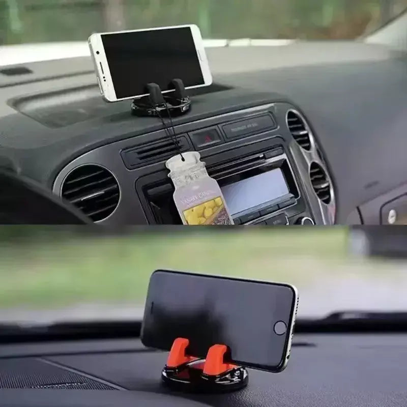 360 ° Suporte giratório para celular, suporte para carro, antiderrapante, navegação gps, suporte para carro, universal para todos os telefones