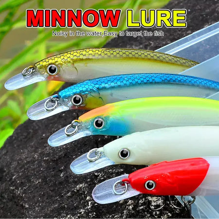 1pc 7g/9cm 14g/11cm 40g/16cm minnow isca de pesca nosiy no corpo isca dura crankbait isca carpa artificial corrico isca enfrentar