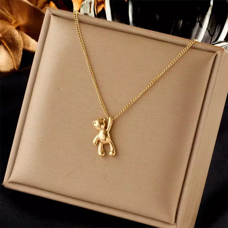 Dieyuro 316l aço inoxidável simples coração amor circular borla colar senhora tendência moda clavícula corrente jóias presente glamouroso
